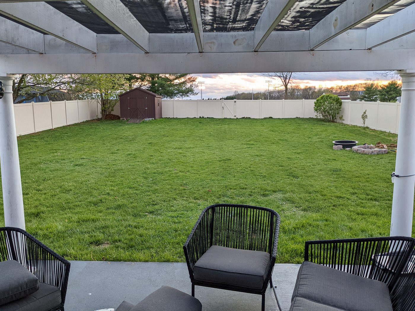 large plot of grass